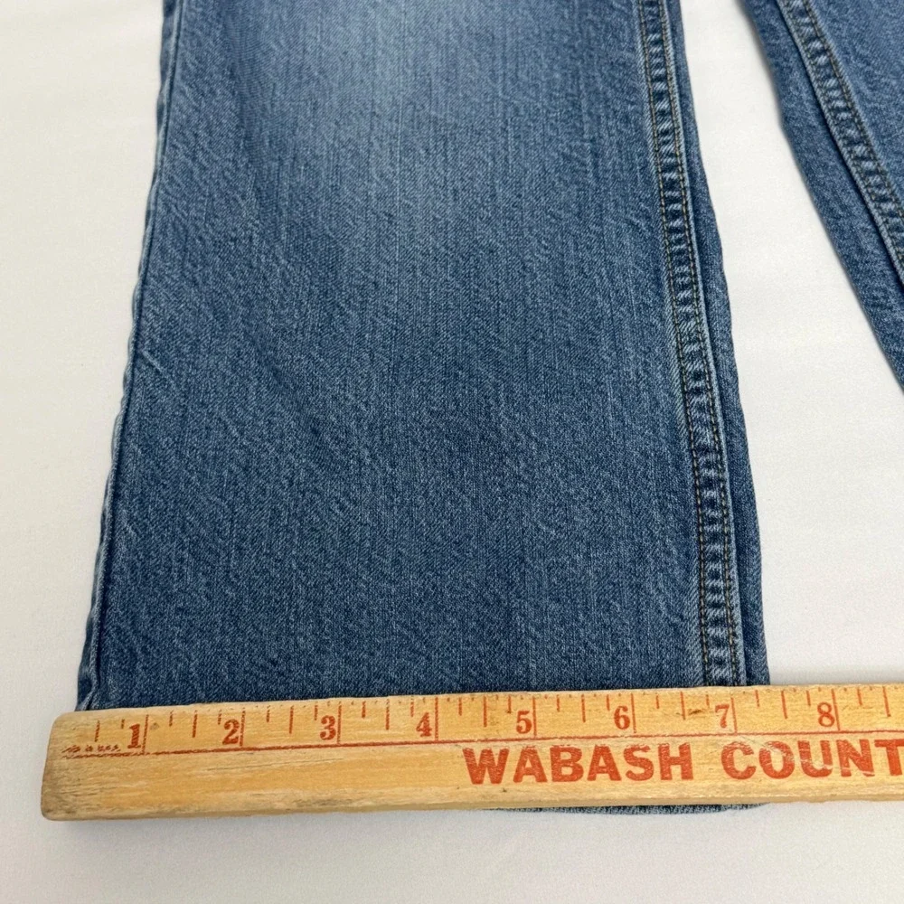 OshKosh Bgosh Kids Classic Straight Blue Jeans Medium Wash Denim Boys 7 Husky